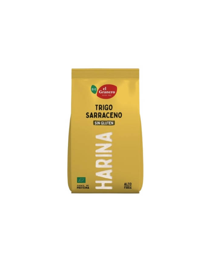 Harina trigo sarraceno s/g 1kg bio el granero