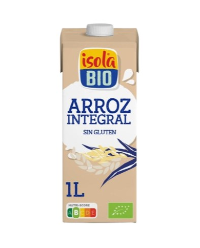 Leche arroz integral 1lt isola bio