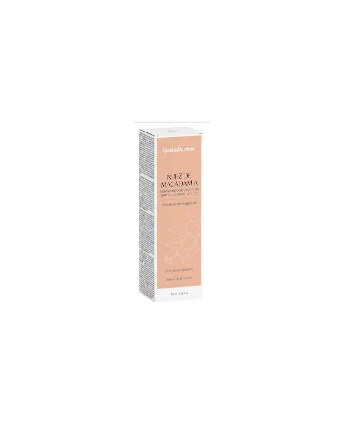 Aceite macadamia virgen 100ml esential aroms