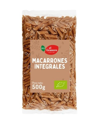 Macarron integral 500gr bio el granero