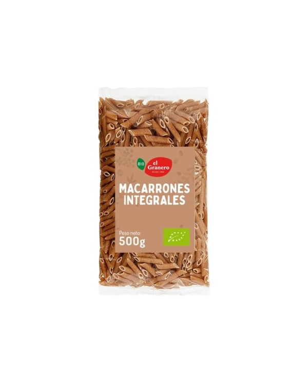 Macarron integral 500gr bio el granero