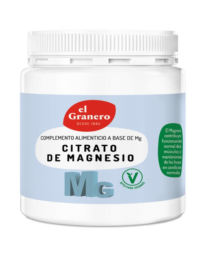 Magnesio citrato polvo 250g el granero