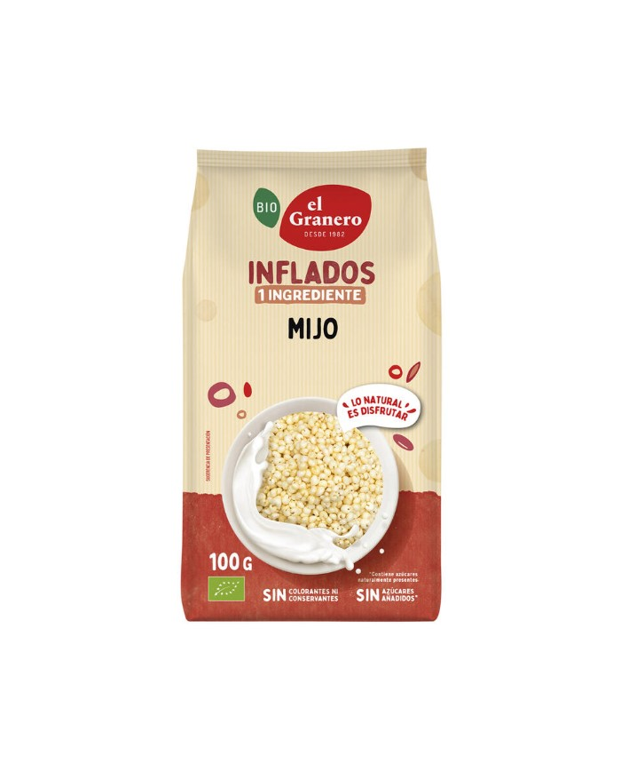 Mijo hinchado 100gr bio el granero