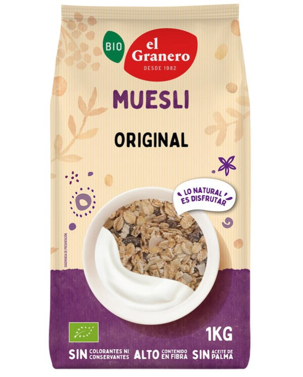 Muesli original bio 1k el granero
