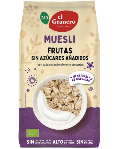Muesli frutas 500g bio el granero