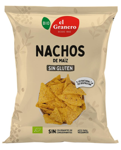 Nachos natural 125g el granero