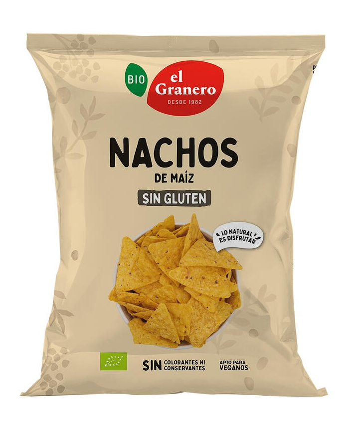 Nachos natural 125g el granero