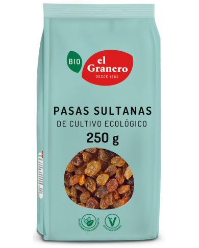 Pasas sultana 250g bio el granero