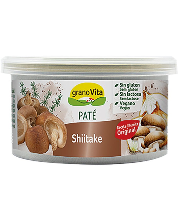 Pate vegetal shiitake s/g 125gr granovita