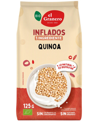 Quinoa hinchada 125g bio el granero