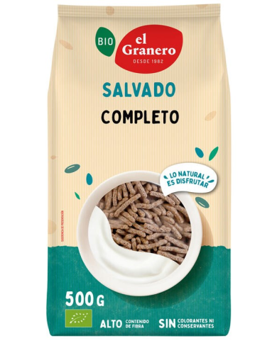 Salvado completo 500gr bio el granero