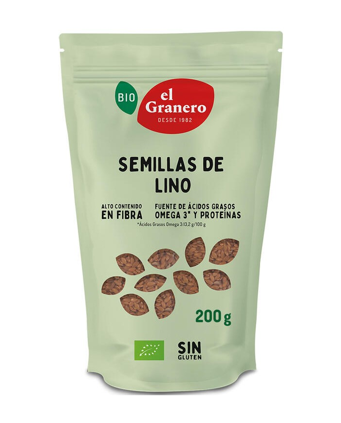 Semillas lino 200g bio el granero