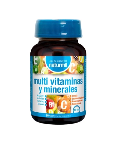 Multivitaminas y minerales 60 capsulas dietmed