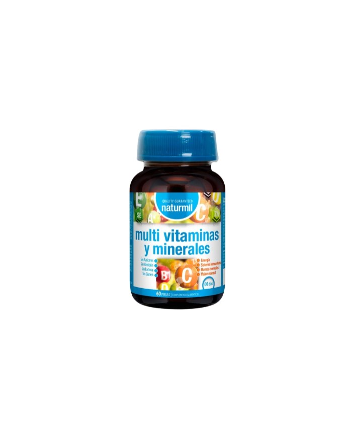 Multivitaminas y minerales 60 capsulas dietmed