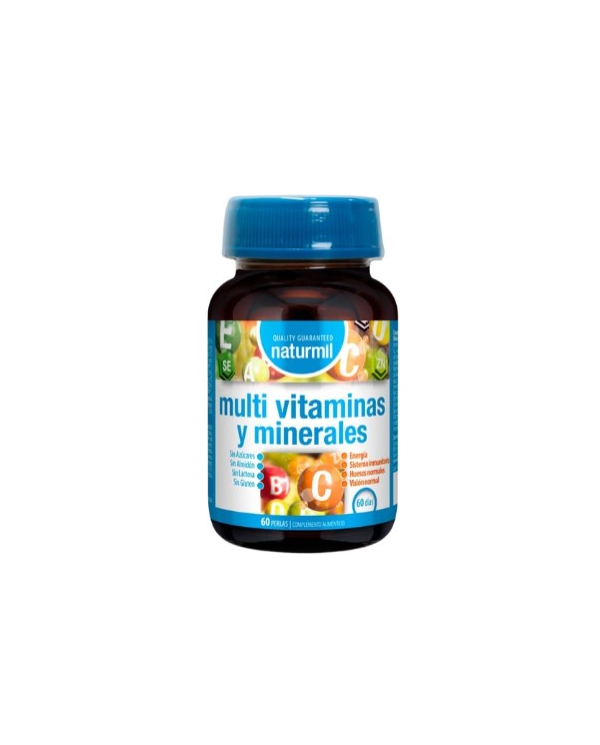 Multivitaminas y minerales 60 capsulas dietmed