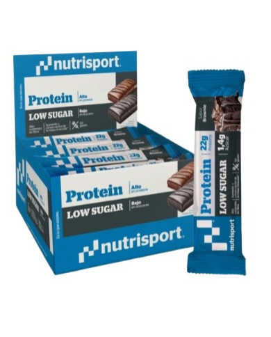 Barritas low sugar brownie flavour nutrisport