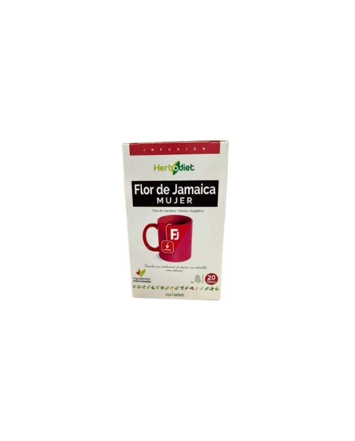 Herbodiet flor jamaica mujer 20 filtros novadiet