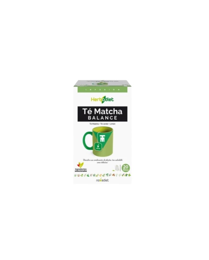 Herbodiet te matcha balance 20 filtros novadiet