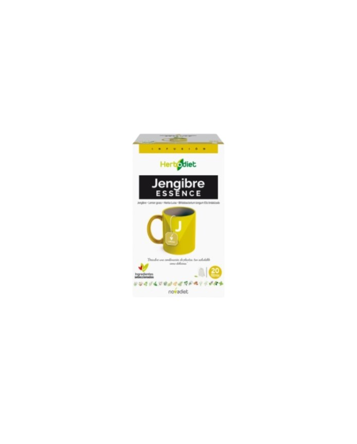 Herbodiet jengibre essence 20 filtros novadiet
