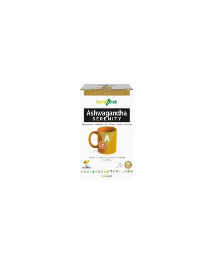 Herbodiet ashwagandha serenity 20 filtros novadiet