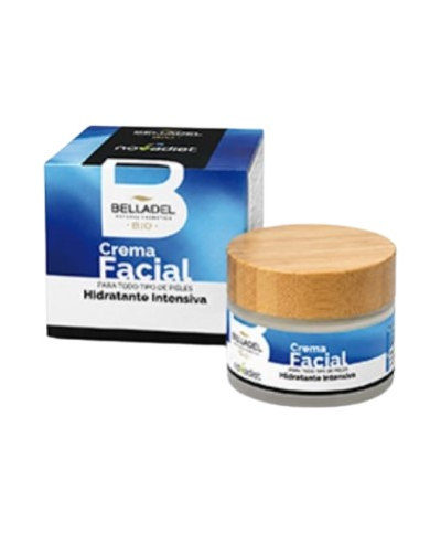 Crema facial hidratante intensiva 50ml belladel