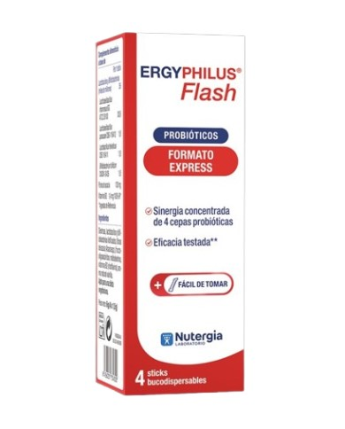 Ergyphilus flash 4 stikcs nutergia
