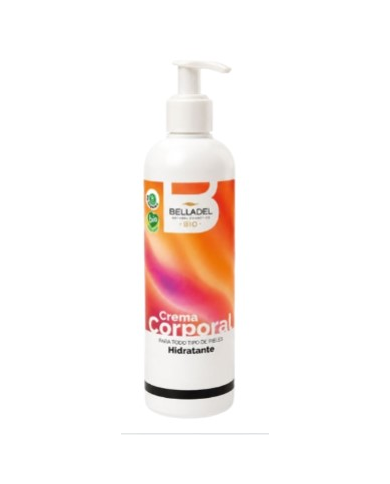 Crema corporal hidratante 300ml belladel novadiet