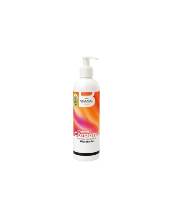 Crema corporal hidratante 300ml belladel novadiet