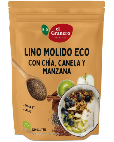 Vitaseeds lino chia canela manzana 200g bio el gra