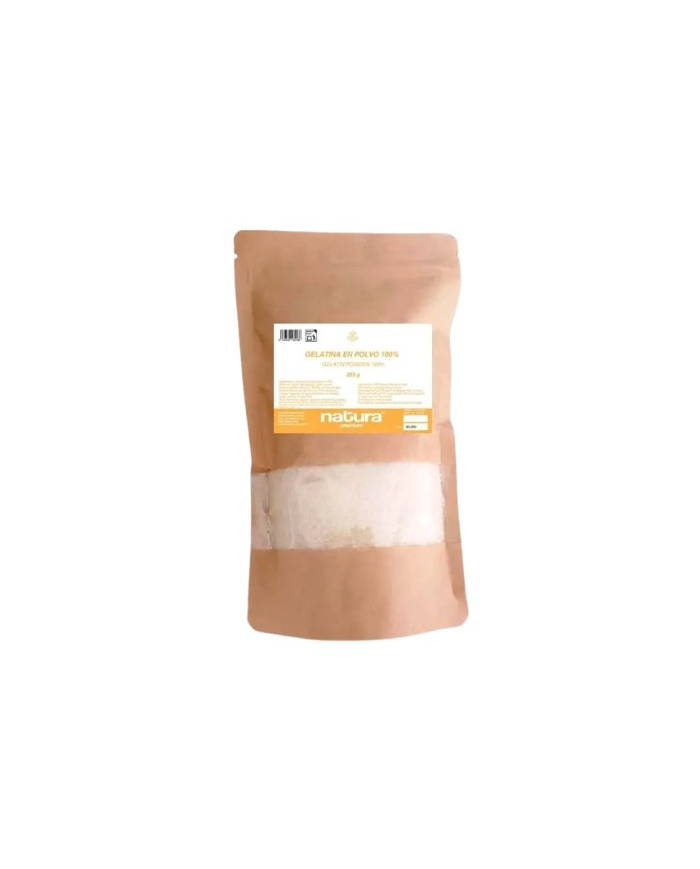 Gelatina porcina polvo neutro 250g natura premium