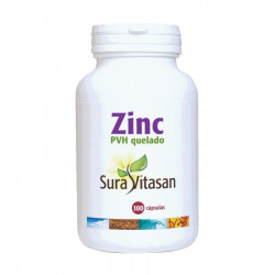 Zin quelado 100c 25mg sura vit