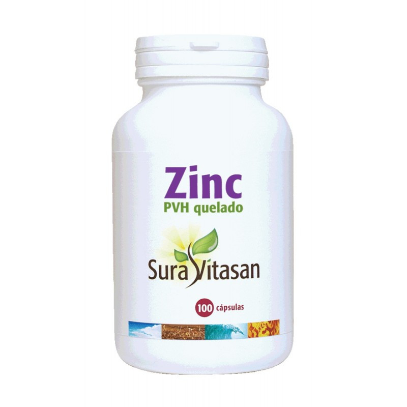 Zin quelado 100c 25mg sura vit