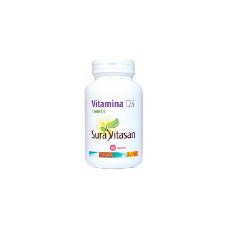 Vitamina d3 1000ui 60cap sura