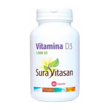 Vitamina d3 1000ui 60cap sura