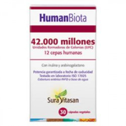 Humanbiota 629mg 30caps. sura vitasan
