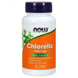 Chlorella 1000mg 60tab. now