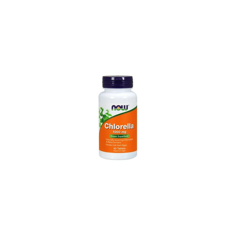 Chlorella 1000mg 60tab. now