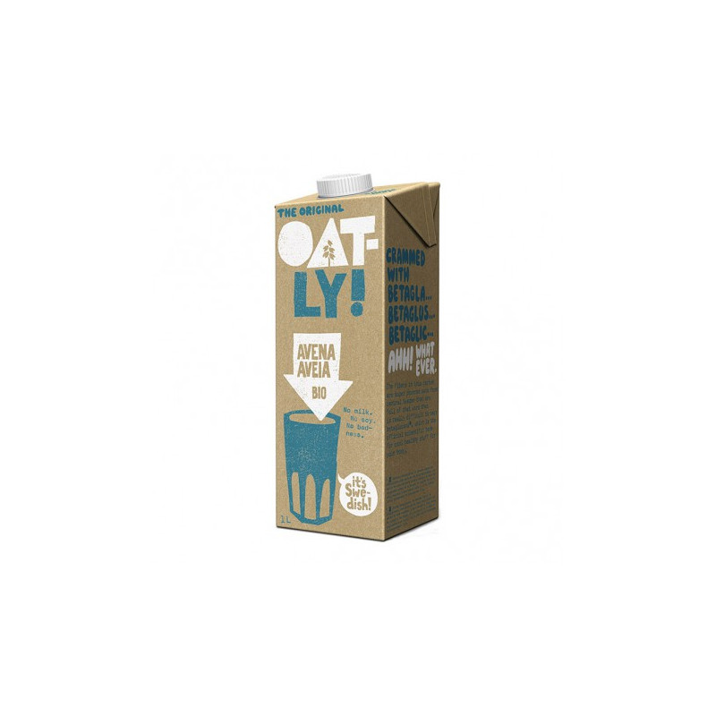 Leche avena bio 1l oatly