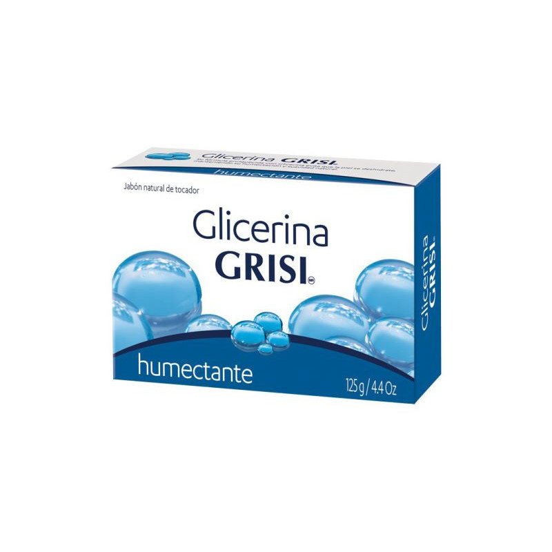 Jabon glicerina grisi