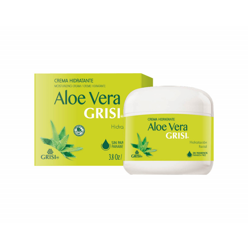 Crema aloe vera facial hidratante 110gr grisi