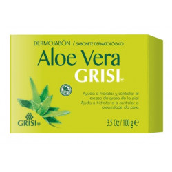 Jabon aloe vera grisi