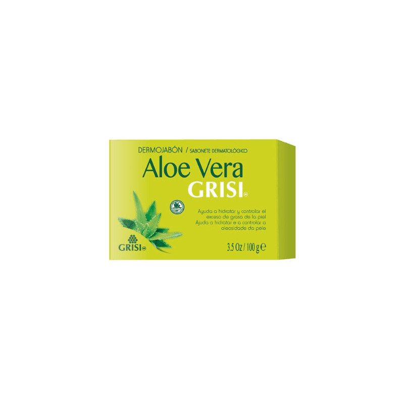 Jabon aloe vera grisi