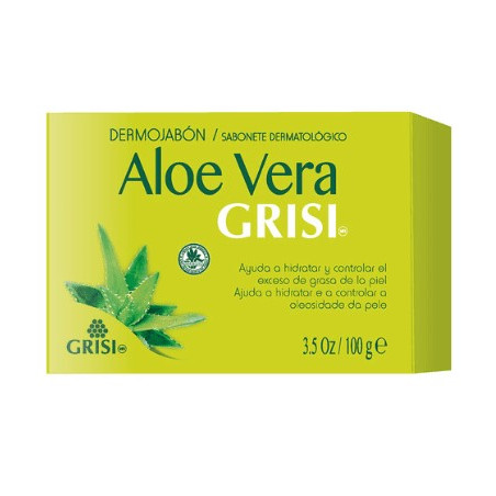 Jabon aloe vera grisi