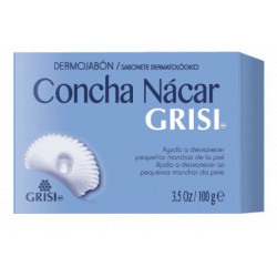 Jabon concha nacar grisi