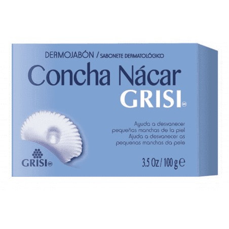 Jabon concha nacar grisi