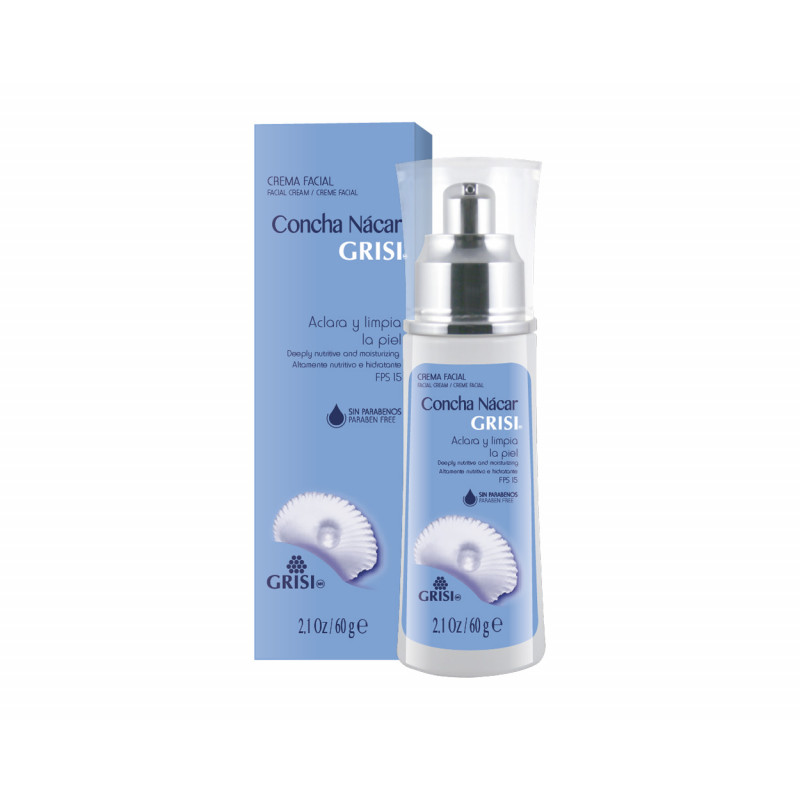 Crema concha nacar 60gr grisi