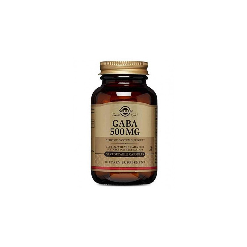 Gaba 500mg 50cap solgar