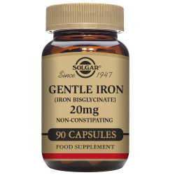 Hierro gentle 20mg 90 solgar