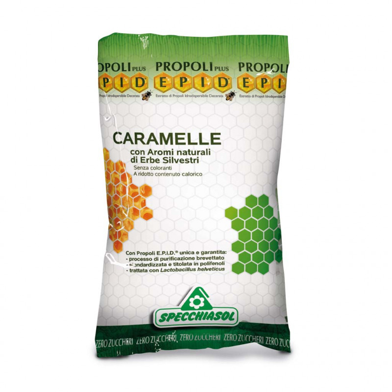 Epid caramelos verde erbe silv