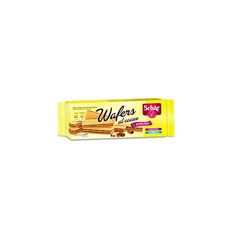 Schar wafers cacao 125gr s/gluten